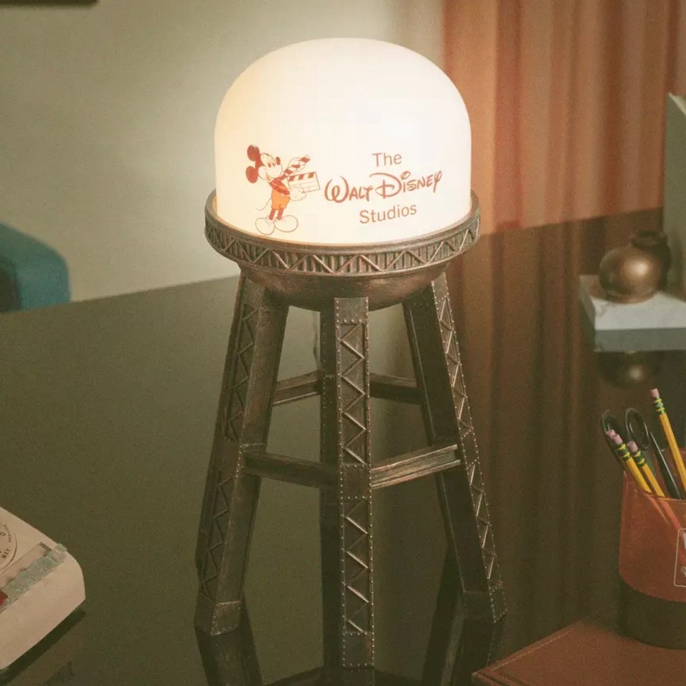 Disney Parks 100 Years Eras Walt Disney Studios Mickey Water Tower Lamp 18" - Picture 3 of 4